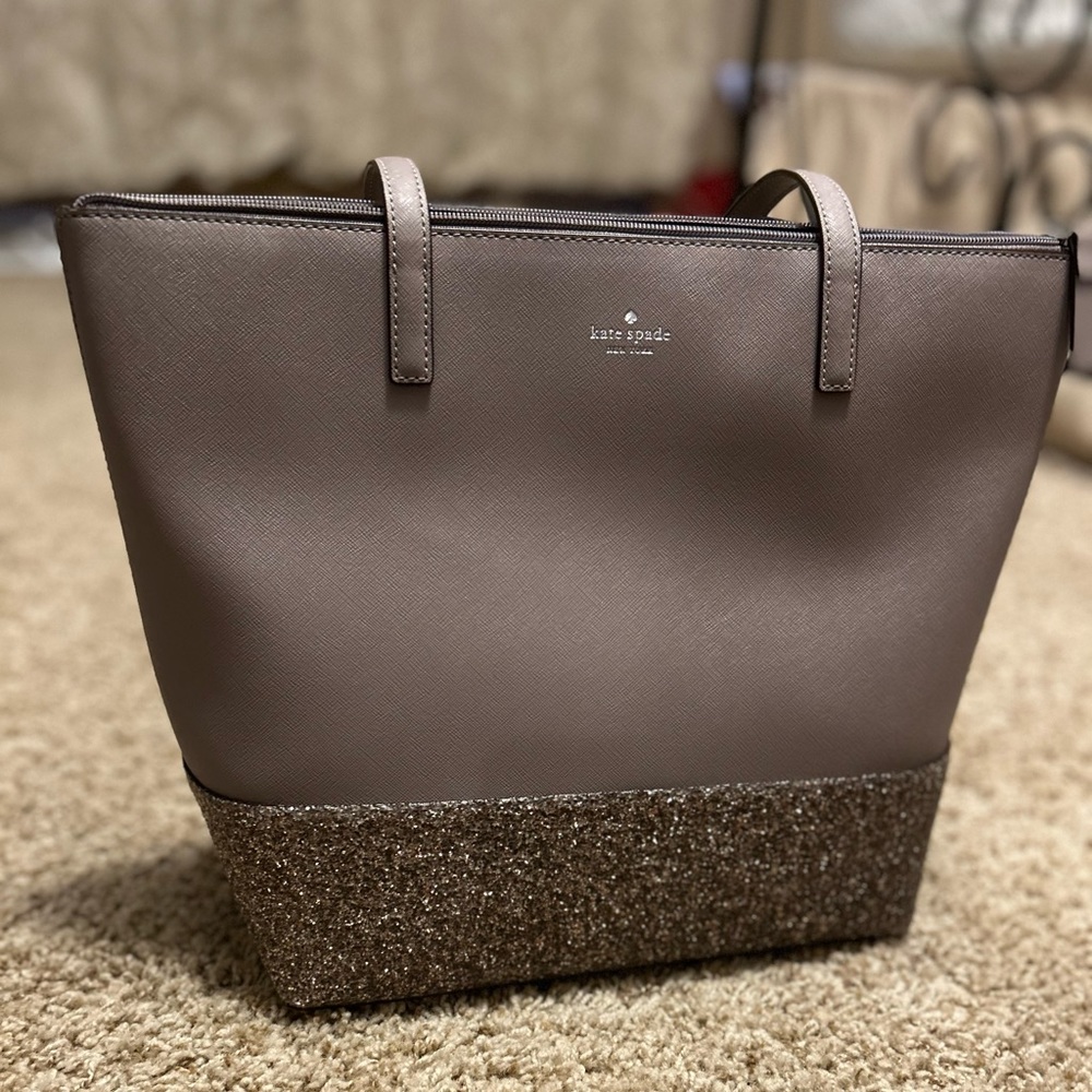 Kate Spade Greta Glitter Court Tote